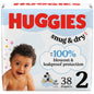 Huggies Size 1 Diapers, Snug & Dry Newborn Diapers, Size 1 (8-14 lbs), 38 Count, Packaging May Vary