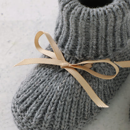 mimixiong Baby Booties Newborn Infant Sock Shoes Hand Knitting Crochet Boy and Girl Cozy Shoes