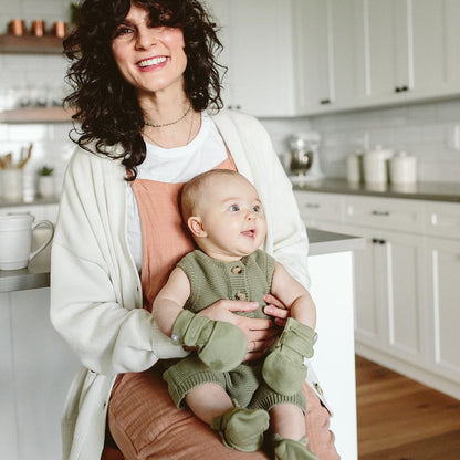 goumikids Viscose Made from Bamboo Cotton Anti-Scratch Soft Stay-On Mitts