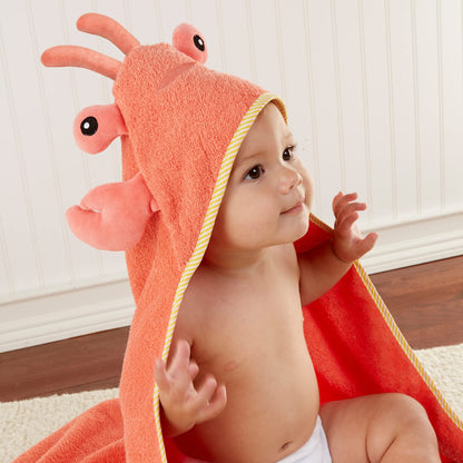 Baby Aspen "Utterly Adorable Cow Hooded Towel/Baby Robe, 0-9 Months
