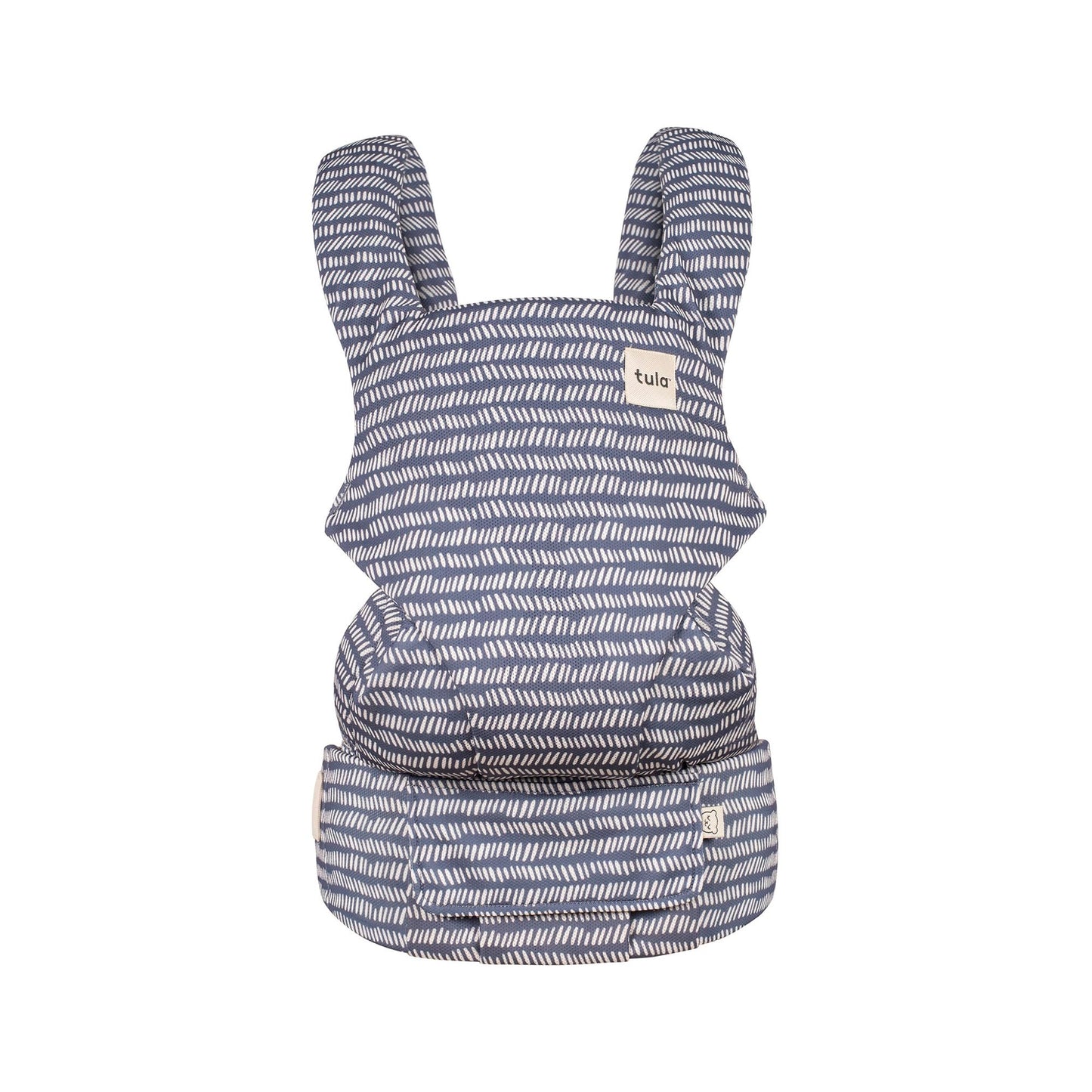 Baby Tula Explore Linen Baby Carrier 7 – 45 lb, Adjustable Newborn to Toddler Carrier, Multiple Ergonomic Positions Front and Back, Breathable and [Natural – Explore + Linen, Ash