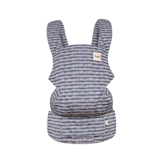Baby Tula Explore Linen Baby Carrier 7 – 45 lb, Adjustable Newborn to Toddler Carrier, Multiple Ergonomic Positions Front and Back, Breathable and [Natural – Explore + Linen, Ash