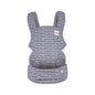 Baby Tula Explore Linen Baby Carrier 7 – 45 lb, Adjustable Newborn to Toddler Carrier, Multiple Ergonomic Positions Front and Back, Breathable and [Natural – Explore + Linen, Ash