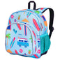 Wildkin 12-inch Kids Backpack – Padded, Adjustable, Ideal for Daycare & Travel - Trains, Planes, and Trucks