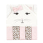 Hudson Baby Unisex Baby Hooded Towel and Five Washcloths, Modern Giraffe, One Size