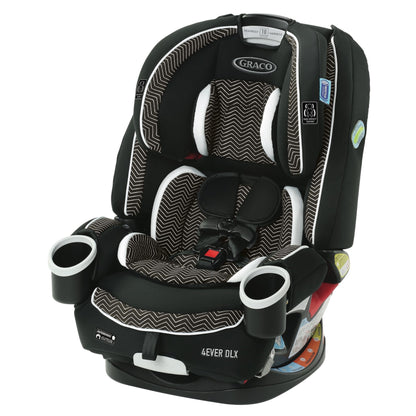 Graco 4Ever DLX 4-in-1 Car Seat, Maven | Infant to Toddler Car Seat, with 10 Years of Use | Rear-Facing, Forward-Facing and Booster Modes | Safe, Comfortable and Convenient