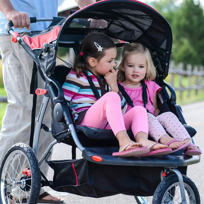Baby Trend Expedition Double Jogger Stroller, Griffin