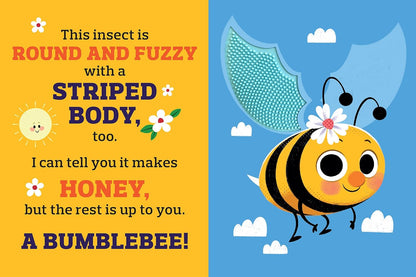 Backyard Bugs - Touch and Feel Board Book - Sensory Board Book