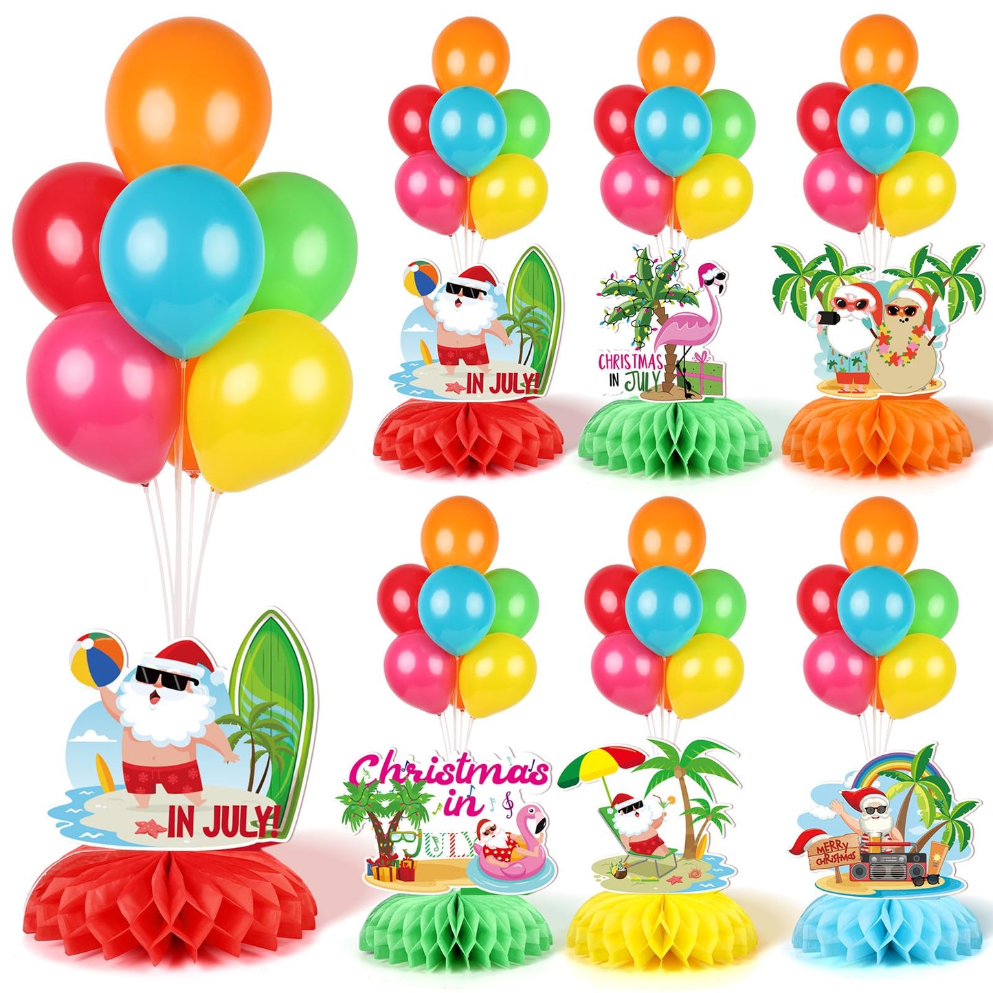 4 Sets Balloon Stand Kit for Table Bear Baby Shower Tables Centerpieces with Balloon Boy Baby Shower Decorations for Bear Theme Gender Reveal Birthday Party Table Decorations Supplies (Brown Bear, 4)