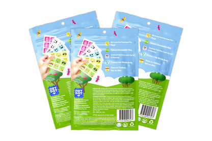 NATPAT Buzz Patch Mosquito Patch Stickers for Kids - Plant Based Ingredients, Non-Toxic - The Original All Natural Citronella Essential Oil Insect Patch, DEET Free, for Toddlers, Kids (60 Pack)