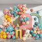 Dusty Pink Brown Balloon Arch Kit, Double Stuffed Blush Brown Cream Beige Nude Tan Pink Balloons Boho Balloon Garland Kit for Birthday Baby Shower Wedding Bridal Shower Gender Reveal Party Decoration