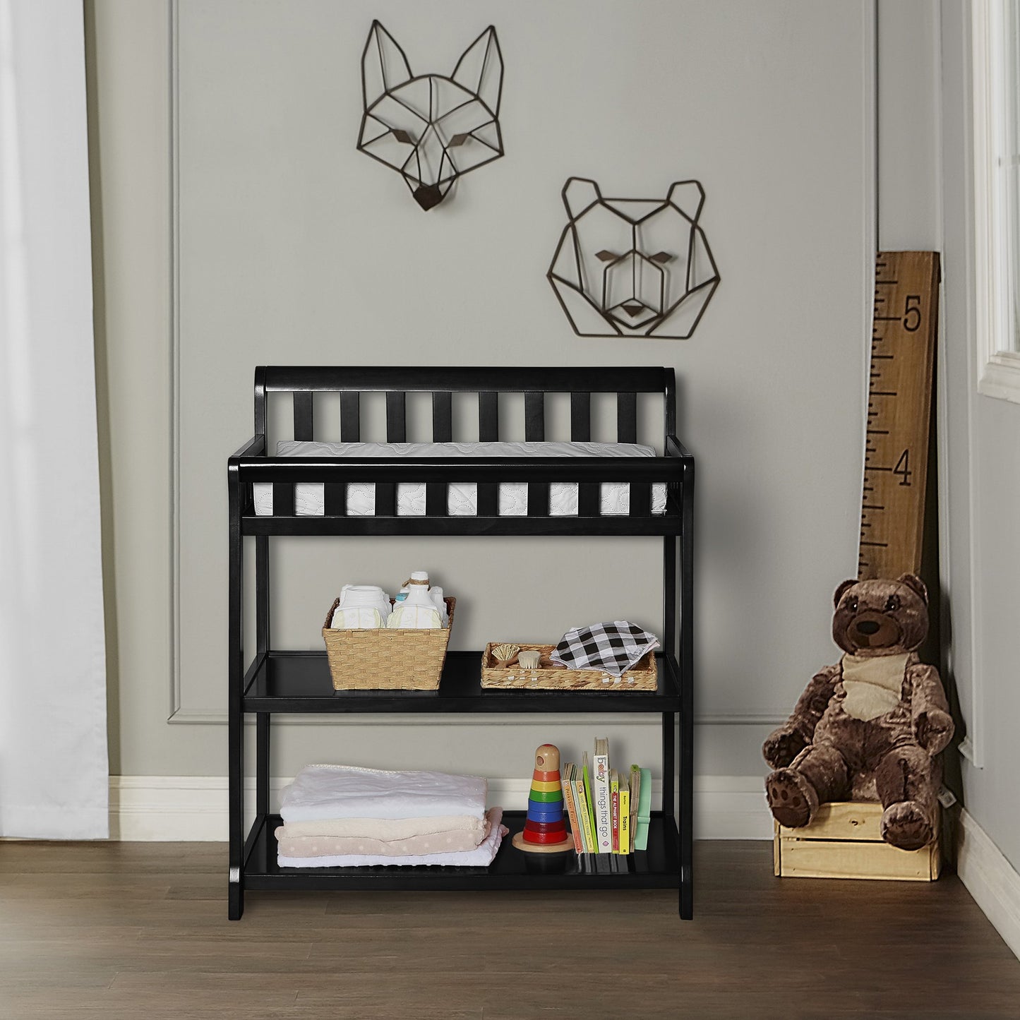 Dream On Me Ashton Changing Table, Natural, 34x20x40 Inch (Pack of 1)