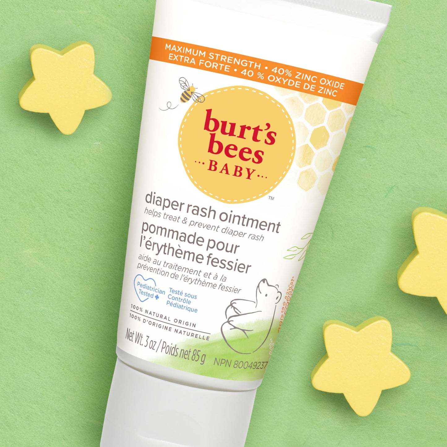 Burt's Bees Baby 100% Natural Origin Multipurpose Healing Ointment, Face & Body Baby Ointment – 7.5 Ounce Tub