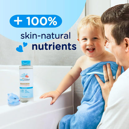 Baby Dove Bubble Bath Rich Moisture for nourished Skin and Bath time Fun Sensitive Skin Care with Skin-Natural nutrients 16 oz