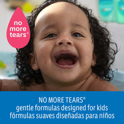 Johnson's Kids No More Tangles 2-in-1 Detangling Shampoo & Conditioner for Kids & Toddlers, Gentle & No More Tears, Hypoallergenic & Free of Parabens, Sulfates & Dyes, 20.3 fl. oz