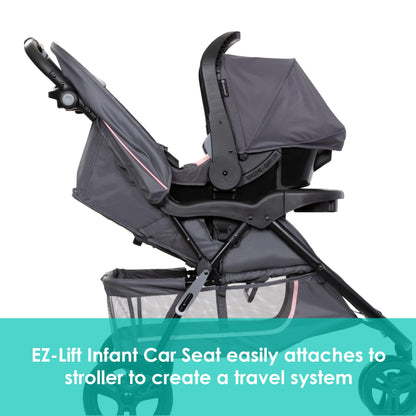 Baby Trend EZ Ride 35 Travel System, Doodle Dots