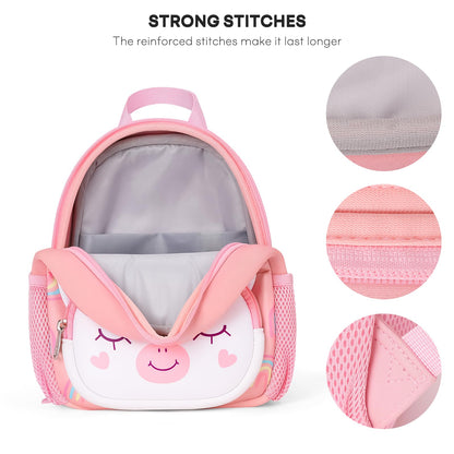 mibasies Toddler Backpacks for Girls 2-4: Baby Preschool Backpack - Kids Unicorn Backpack for Boys Girls - 12inch Mini School Bag