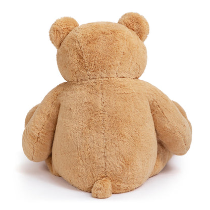 HollyHOME 6ft Teddy Bear Giant Teddy Bear Stuffed Animal with Embroidered Paws Holiday Valentine's Toy Gift for Girlfriend Kids 72 inches Brown
