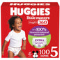 Huggies Size 4 Baby Diapers, Little Movers HuggFit 360° Baby Diapers with 360° Waistband, Size 4 (22-37 lbs), 144 Count, Packaging May Vary