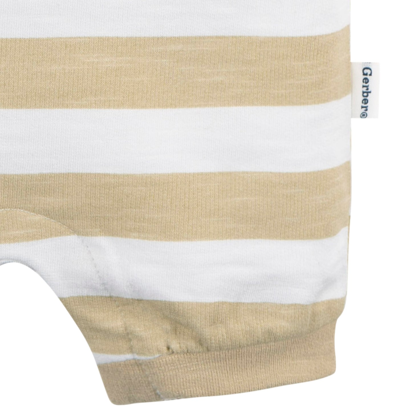 Gerber Baby Boys' Cotton Polo Romper