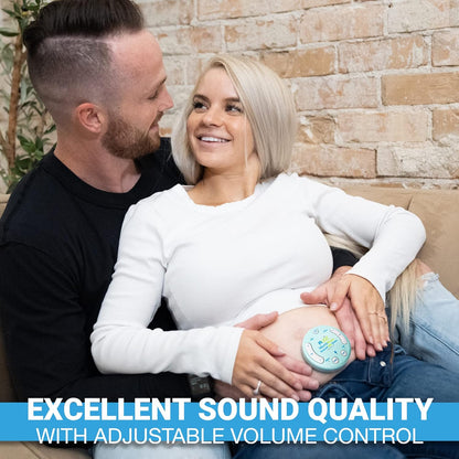 Wireless Pregnancy Headphones for Belly by Wusic: Womb Music Bluetooth Baby Headphones is a Pregnancy Essentials for First Time Mom Gifts, Play Your Baby Music in The Womb