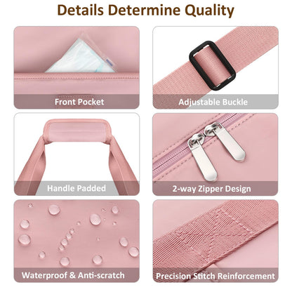 Expandable Travel Duffle Bags Weekender Overnight Bags for Women Men Hospital Bag for Women Labor Delivery with Toiletry Bag Waterproof