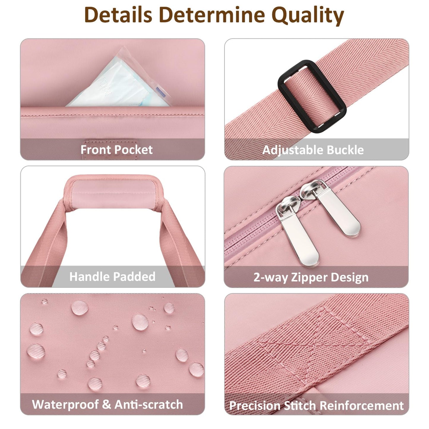 Expandable Travel Duffle Bags Weekender Overnight Bags for Women Men Hospital Bag for Women Labor Delivery with Toiletry Bag Waterproof