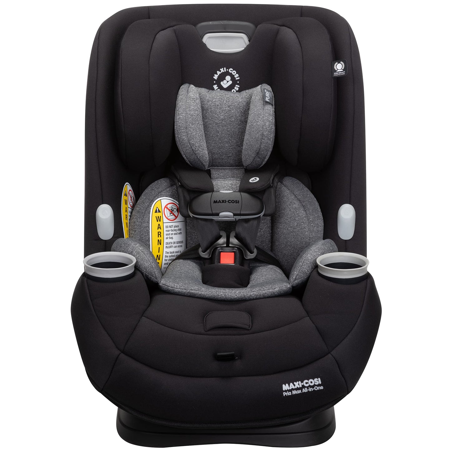 Maxi-Cosi Pria Max All-in-One Convertible Car Seat, Rear Facing Car Seat (4-40 lbs), Forward Facing Car Seat (22-65 lbs), High Back Booster Seat (40-100 lbs), Pure COSI, Desert Wonder