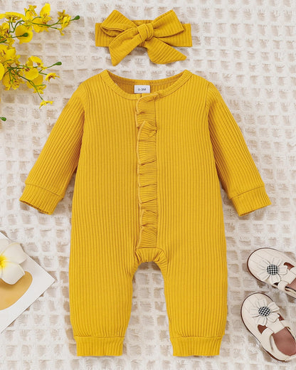 Mioglrie Newborn Baby Girl Clothes One Piece Jumpsuits Clothes Short Sleeve Rompers Summer Clothes for Baby