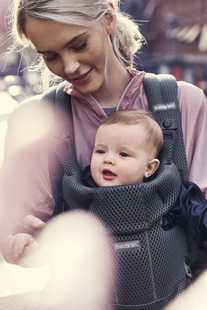 BabyBjörn Baby Carrier Free, 3D Mesh, Dusty Pink