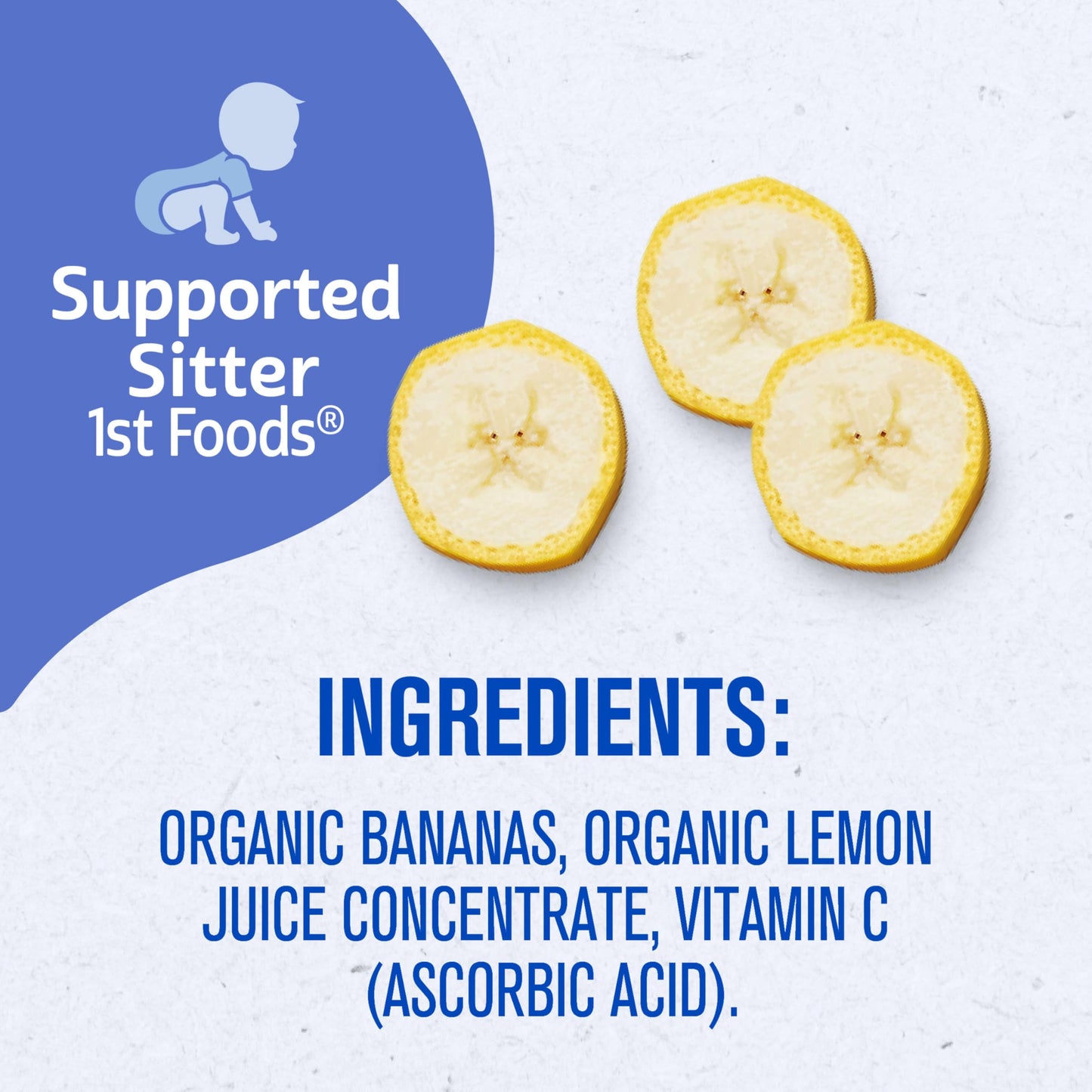 Gerber Organic Banana Baby Food, 4 Oz Jar