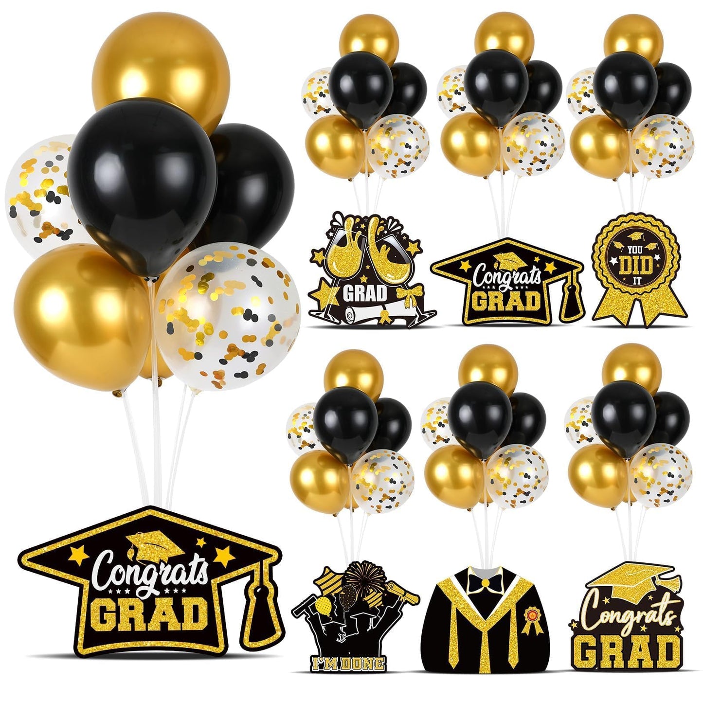 4 Sets Balloon Stand Kit for Table Bear Baby Shower Tables Centerpieces with Balloon Boy Baby Shower Decorations for Bear Theme Gender Reveal Birthday Party Table Decorations Supplies (Brown Bear, 4)