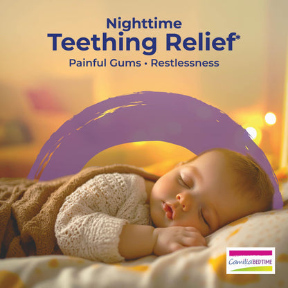 Boiron Camilia Teething Drops for Daytime and Nighttime Relief of Painful or Swollen Gums and Irritability in Babies - 30 Count