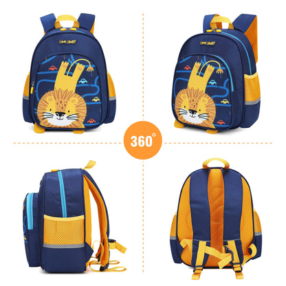 Toddler Backpack for 1-3 Year Old Girls & Boys Waterproof 3D Animal Cartoon Rabbit Design Kids Travel Backpack Lightweight Preschool Daycare Bag with Adjustable Straps(Little White Rabbit)