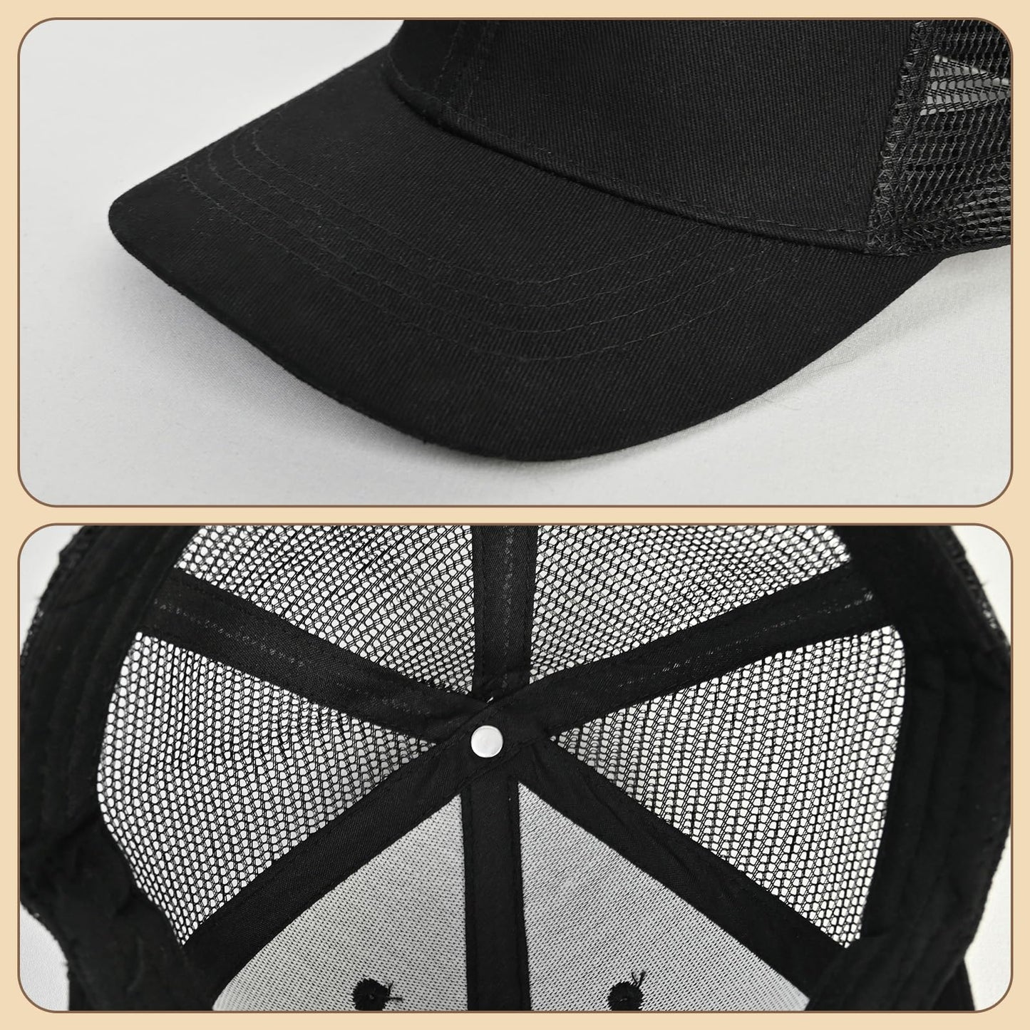 Personalized Baby Baseball Cap Toddler Baseball Hat for Boys & Girls - Infant Sun Hat