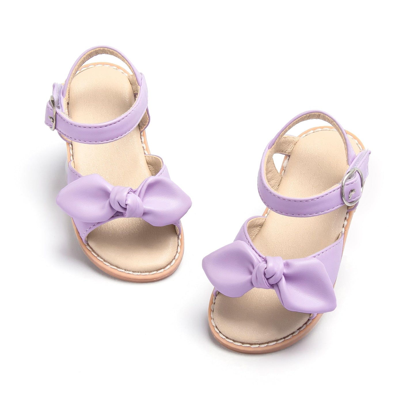Girls Sandals 3-12 Years | Dressy & Play Shoes | Leather-Like for Outdoor School