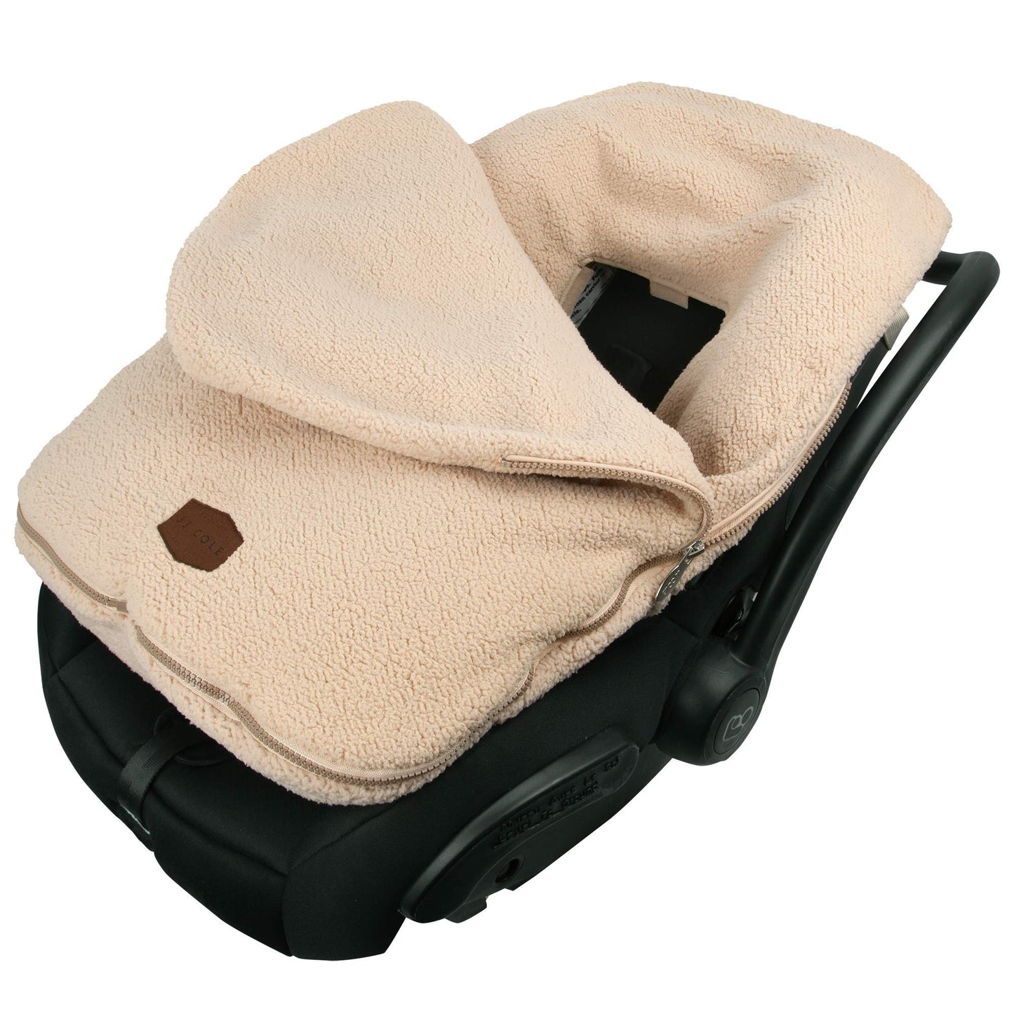 JJ Cole Bundleme - Original, Baby Bunting Bag, Winter Protection for Baby Car Seats and Strollers, Graphite