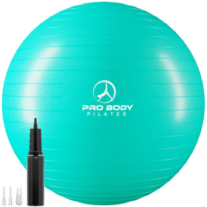 ProBody Pilates Pregnancy Ball - Yoga Ball for Pregnancy with Book, Prenatal, Labor & Postnatal Maternity Exercise