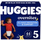 Huggies Size 5 Overnites Baby Diapers: Overnight Diapers, Size 5 (27+ lbs), 100 Ct (2 Packs of 50)