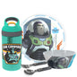 Zak Designs 5-Piece Dinnerware Set, Baby Shark - Durable Plastic & Stainless Steel - Includes Water Bottle, 8-Inch Plate, 6-Inch Bowl, Fork & Spoon - Suitable for Kids Ages 3+