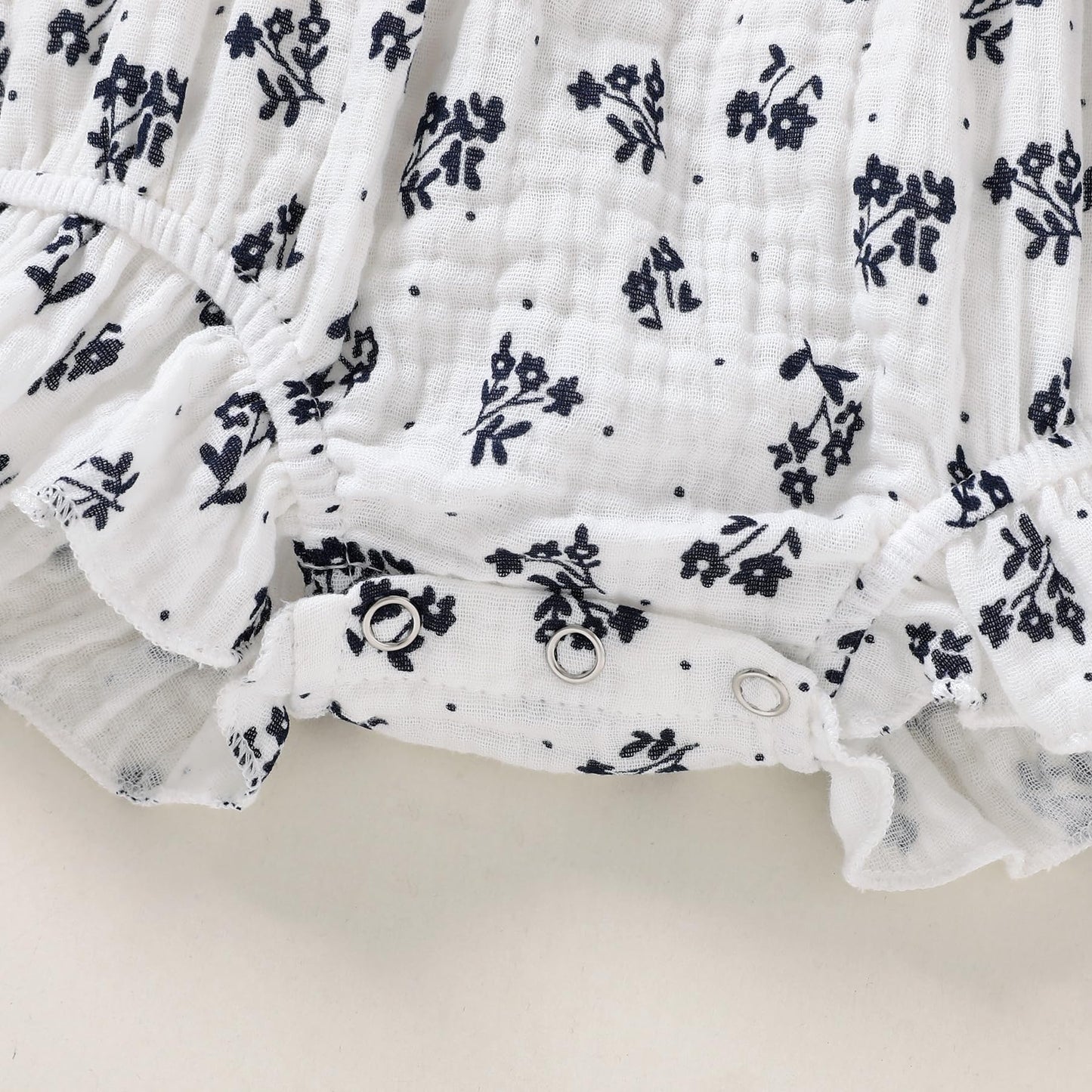 Happy Town Newborn Baby Girl Clothes Infant Summer Romper Sleeveless Floral Cute Outfits One Piece Jumpsuit Bodysuit