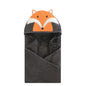 Hudson Baby Unisex Baby Cotton Animal Face Hooded Towel, Pretty Elephant, One Size