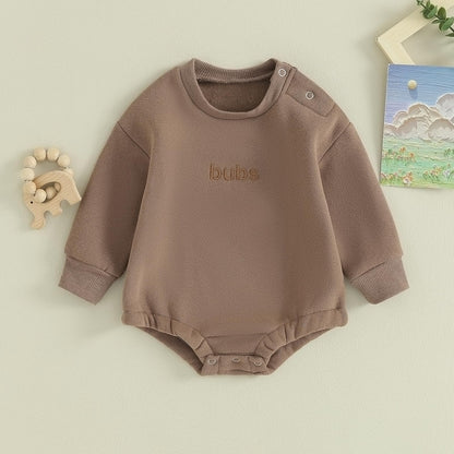 VISGOGO Newborn Infant Baby Boy Girls Oversized Romper Little Dude Sweater Onesie Coming Home Outfit Neutral Clothes
