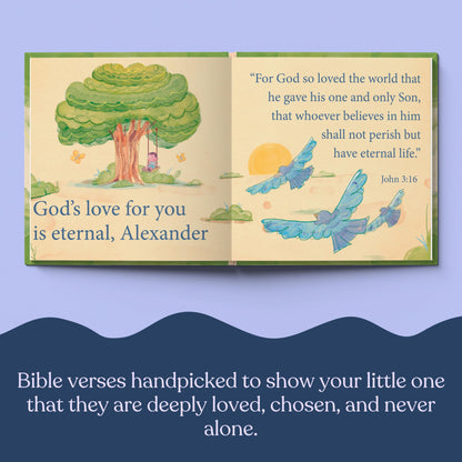 My Daily Blessings - Baptism & Christening Gift - Personalized Children's Book