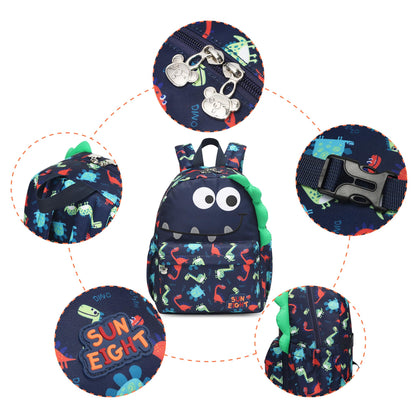 Toddler Backpack for 1-3 Year Old Girls & Boys Waterproof 3D Animal Cartoon Rabbit Design Kids Travel Backpack Lightweight Preschool Daycare Bag with Adjustable Straps(Little White Rabbit)