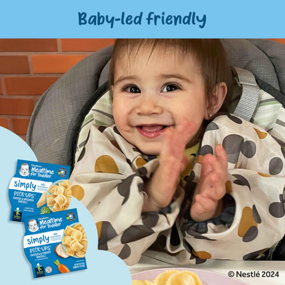 Gerber Pick-Ups Chicken and Parmesan Cheese Ravioli in Tomato Sauce Toddler Meals, 4.5 Oz Tray (Pack of 8)