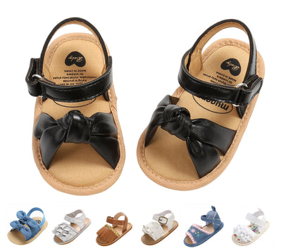 Baby Girls Sandals Summer Shoes Outdoor First Walker Toddler Girls Shoes for Summer