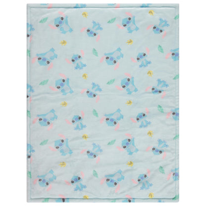 Disney Mickey Mouse, Minnie Mouse, Winnie The Pooh, Lilo and Stitch 2-Ply Infant Blanket - Soft Fleece with Polyfill - Cozy and Warm Baby Blanket for Baby Boys and Girls, 30x40 Inches