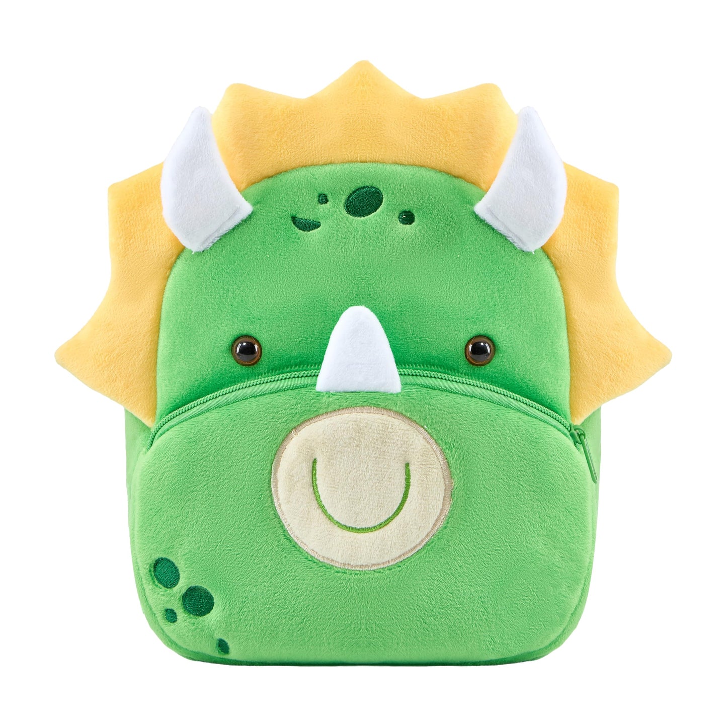 NICE CHOICE Cute Toddler Backpack Toddler Bag Plush Animal Cartoon Mini Travel Bag for Baby Girl Boy 2-6 Years(Grey Elephant)