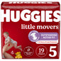 Huggies Size 6 Diapers, Little Movers Baby Diapers, Size 6 (35+ lbs), 108 Count, Packaging May Vary